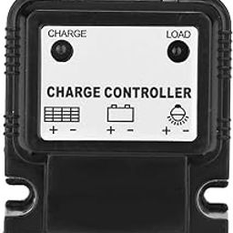 Solar Charge Controller, 6V/12V 3A Solar Controller PWM, Solar Panel Controllers with LED Indicating, Intelligent Renewable Energy Regulator-62