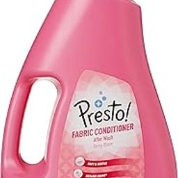 Amazon Brand - Presto! Spring Bloom Fabric Conditioner Liquid | 2 Litre Jar | Refreshing, Pleasant Fragrance | Color Safe | Soft And Gentle On Clothes | Bleach-Free And Phosphate-Free-image-38