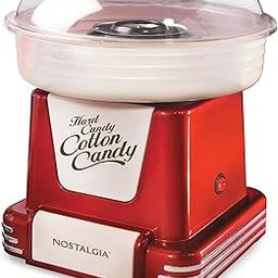 Nostalgia PCM805RETRORED Retro Series Hard & Sugar Free Candy Cotton Candy Maker-image-4