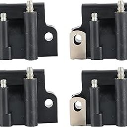 Ignition Coil Pack 4 Packs - Compatible with Johnson and Evinrude 4-60HP, 25-75HP, 65-140HP, 150-250HP, 250-300HP - 2, 3, 4, 5, 6, 8 Cyl. Carbureted 2-stroke Outboard 582508, 183-2508, 18-5179, 72010-10