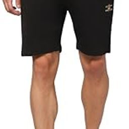Men Solid Regular Fit Bermuda for Men | Casual Wear Bermuda for Men | Bermuda for Men (P_MBER00041_Black)-image-58