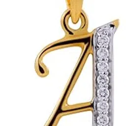 joyalukkas Pride Diamond Collection 18K Yellow Gold and Diamond Pendant-picture-46