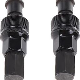 POPETPOP 2pcs Crankset Puller Tool Crank Arm Remover for Bottom Bracket Removal Compact Design for Taper Splined Crank Arms Easy to Operate Bike Repair-image-25