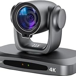SZOOMSY PTZ Camera 4K 21X Optical Zoom, HDMI, 3G-SDI, USB, POE IP Streaming, Auto Tracking PTZ Conference Room Camera for Church Services, Worship, Education, YouTube Facebook-21