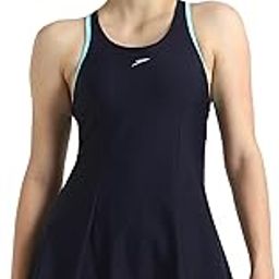 Speedo Women's Endurance10 Racerback Swimdress with Boyleg Swimming Costume-image-36