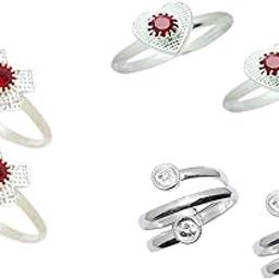 Kamada's Designer colorful Toe ring-image-89