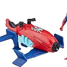 Spider-Man Marvel, Epic Hero Series Web Splashers, Hydro-Jet Set, Figure with Vehicle-4