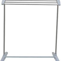 Siyah Enterprise Mobile Towel Rack - Foldable Floor-Standing Cloth Drying Stand, Multi-Functional Stainless Steel Balcony Towel Stand, Portable Laundry Drying Rack for Indoor & Outdoor Use-image-78