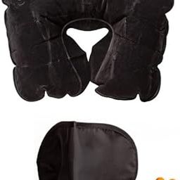 Basicare Travel Sleep Kit |Sleeping Kit With Blackout Eye Mask, Earplugs And Neck Pillow For Men/Women.-image-6