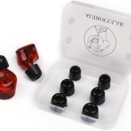 AUDIOCULAR Memory Flex Eartips, Compatible with Mosts of The IEM, 4.9mm – 5.9mm Inner Diameter Eartips for Enhanced Sound Quality, Slow-Release Design, Comfortable for Extended Use Without Discomfort-image-10