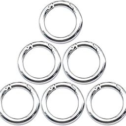 bnf® 24 Pcs Alloy Round Spring Snap Hooks Clip Handbag Purse Shoulder Strap|Sporting Goods | Outdoor Sports | Climbing & Caving | Carabiners & Hardware-image-9