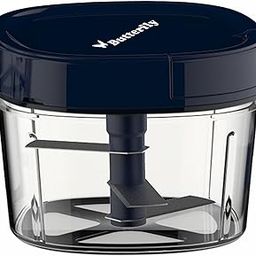 Butterfly Premium Plastic Vegetable Chopper 600 ml Blue-12