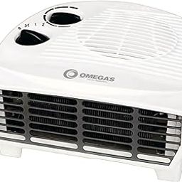 Omega's Cozy Fan Room Heater | Compact & Safe | Ideal for Small Rooms & Study Tables | Cool-Touch Body, 1000/2000W, White-image-32