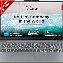 Lenovo IdeaPad Slim 3 12th Gen Intel® Core™ i5-12450H 15.6 inch (39.6cm) FHD Laptop (16GB/512GB SSD/Windows 11/Office 2024/Alexa Built-in/1Yr ADP Free/3 Month Game Pass/Arctic Grey/1.62Kg), 83ER00KPIN-image-28