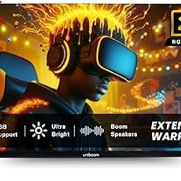 uniboom Ultima 80 cm (32 inch) HD Ready LED TV 2025 Edition with 30W Sonic Boom - True Frameless - Aura Vision+ Display - 2 HDMI-image-23