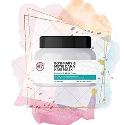 "Fenugreek & Rosemary Hair Mask with Rice Water: Nourishing Treatment for Hair Growth, Hair Fall Control, and Frizz Management - Suitable for All Hair Types, 200g"-image-15