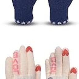 Women's Touchscreen Winter Woollen Pack of 2 Pairs Gloves For Cold Weather (SGD-11991200) (Multicolor, Free Size)-image-77