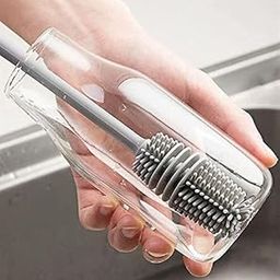 Silicone Bottle Cleaner Brush with Long Handle, Multi-Color, for Water Bottles and Mugs-image-88