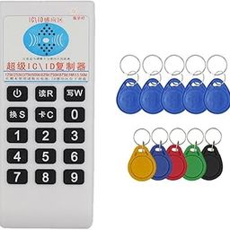 Bloepum RFID NFC IC Card Reader & Writer+5XUID/T5577Keychain 125Khz-13.56MHZ Duplicator RFID Smart Card Reader IC ID Duplicator-image-0