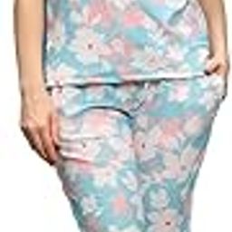 Womens Lycra Pyjama Sets Regular Fit Pajama Set (DT-W1544&TR736_Rama_M)-image-96