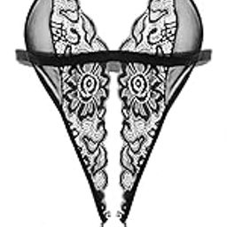 Women's Sexy Bra & Panty Set, Bikini Lingerie Set ||Hot & Sexy for Newly Married Couples Honeymoon/First Night/Anniversary |for Women/Ladies/NaughtyGirls (M, RED)-picture-19