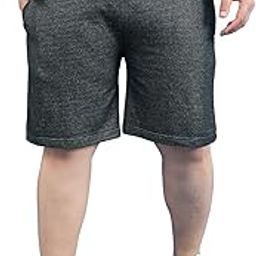 Plus Size Men's Regular Fit Solid Short-image-90