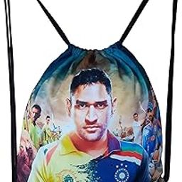Multicolour Sports String Bag (Drawstring Backpack) and Multi Utility Bag-3
