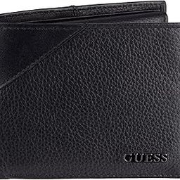 Black Leather Men's Wallet (31GU22X003)-image-23