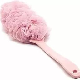 Trademanship The loofah scrubber provides excellent physical exfoliation and is perfect for supple, silky-smooth skin. SOFT | Pink-19