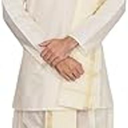 Men's Elegant Solid Plain Kurta and Dhoti Set (2pcs)-image-15