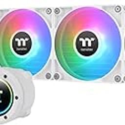 Thermaltake TH360 V2 ARGB Sync CPU Liquid Cooler Snow Edition/All-In-One Liquid Cooling System/Fan 120mm*3/PWM 500~2000 RPM/Infinity Mirror Waterblock/MB ARGB Sync Control-picture-24