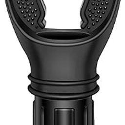VOORDEEL™ Breathing Trainer with Jaw Trainer | Enhance Lung Capacity & Respiratory Fitness | Improve Your Jaw | Portable Deep Inhalation & Expiratory Muscle Exerciser for Men and Women, Black-18