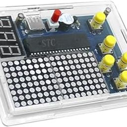 Gadpiparty 1set Game Console Soldering Kit Assemble Parts for Handheld Gaming Educational Project for Enthusiasts and Students Includes Battery Box No Batteries-image-0
