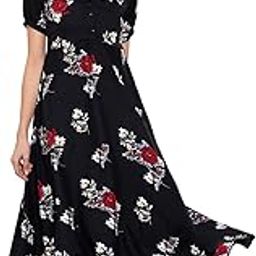 indietoga Women's Floral Printed Long Fit and Flare Maxi Dresses (Small to Plus Sizes 10XL)-picture-12
