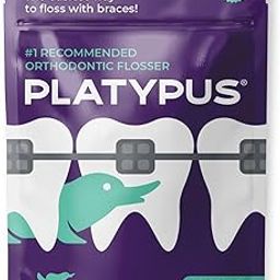 Platypus Orth Flosser For Braces 30 Flossers AD-image-3