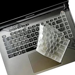OJOS Ultra Thin TPU Keyboard Cover for 2024 2023 ASUS ROG Strix G16 G614JVR/JIR/JVR/JIR G634JY G634JZ, Rog Strix Scar 16 G634JZR G634JYR 16 inch (Not Fit 2024 Zephyrus G16 GU605 GU605MZ/MY/MZ/MY)-16