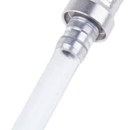 SECRET DESIRE 2Xcnc Motorcycle Gas Fuel Tank Cover Air Valve Vent Tube Breather Hose Silver-image-24