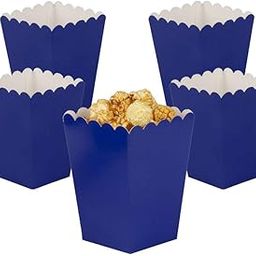 YESON Navy Blue Popcorn Boxes Mini Paper Popcorn Box for Party,Pack of 36-picture-18