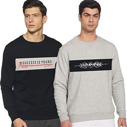 Mens Sweatshirt Combo Pack of 2 1126_L Multicolour-image-87
