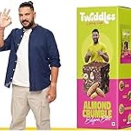 Twiddles Nuts & Dates + Almond Crumble Mini Snack Bars, Pack Of 2 (1+1) Made with Nuts | After meal snack| Goodness of millets | On-the-go | Yummy delight-image-60