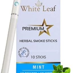 Premium Herbal Ayurvedic Herbs Cigarettes Mint Flavoured(Pack Of 10) 100% Tobacco Free And Nicotine Free |Made With Ayurveda Natural Herbs Clove, Tulsi, Cinnamon & Green Tea(Non Addictive)-18