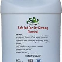 Uniwax Premium Car & Sofa Dry Clean Chemical – Professional Grade Upholstery Cleaner 5L-18
