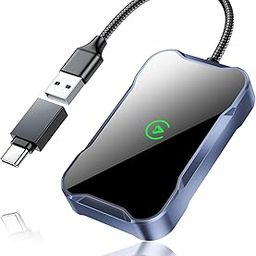 AuroraLink Wireless Carplay Adapter Apple & Android Auto 2-in-1 Fast & Stable Car Play Convert Wired to Wireless for iOS 10+/Android 11+-image-49