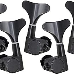 THE STYLE SUTRAString Tuning Peg Tuner Sealed Machine Head Button For Bass Part Black 2L3R | Metal, Copper, Zinc Alloy | Bass Tuning Peg 3R2L-picture-21