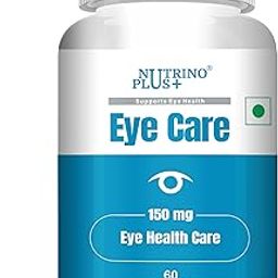 NutrinoPlus Eye Care Vision capsules 150mg Supplement to Improve Vision, Blue Light & Digital Guard (Lutein, Zeaxanthin) - 60 Vegetarian Capsules (PACK OF, 61)-26
