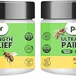 Ultra Strength Pain Relief Cream | Bee Venom Joint and Bone Therapy Cream | (100g) (Pack of 2)-12