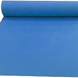 YOURNEEDS Professional 24 Inches x 72 Inches, 6MM Thickness, Blue Color Plain Yoga Mats For Men & Women-30