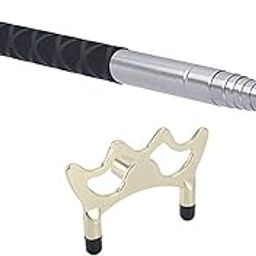 LOOM TREE® Billiards Pool Cue Bridge Stick Removable Bridge Head 2Pcs Low Head | Indoor Games | Billiards | Accessories & D?©cor | Cue Care & Tip Tools-picture-2