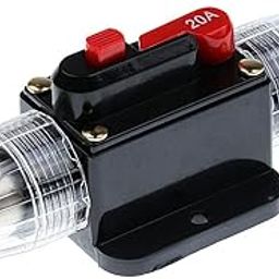 CLUB BOLLYWOOD DC 12V-24V Car Audio Inline Manual Reset Circuit Breaker Fuse Switch 20AMP | Vehicle Electronics & GPS | Car Audio & Video Installation | Fuses & Fuse Holders-image-29