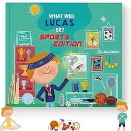 What Amazing Sports Can I Grow Up to Play? (ABC Sports Edition) - Personalized Sports Keepsake for Kids-13